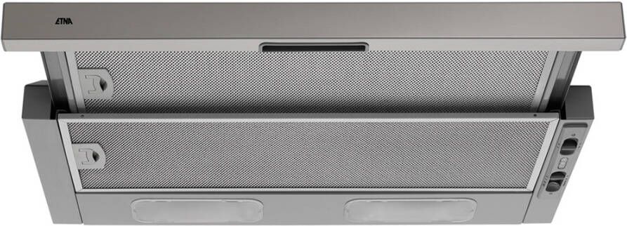 Etna T4335TRVS Afzuigkap vlakscherm Zilver