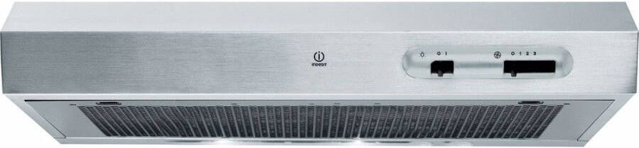 Indesit ISLK 66 LS X Afzuigkap geïntegreerd Zilver