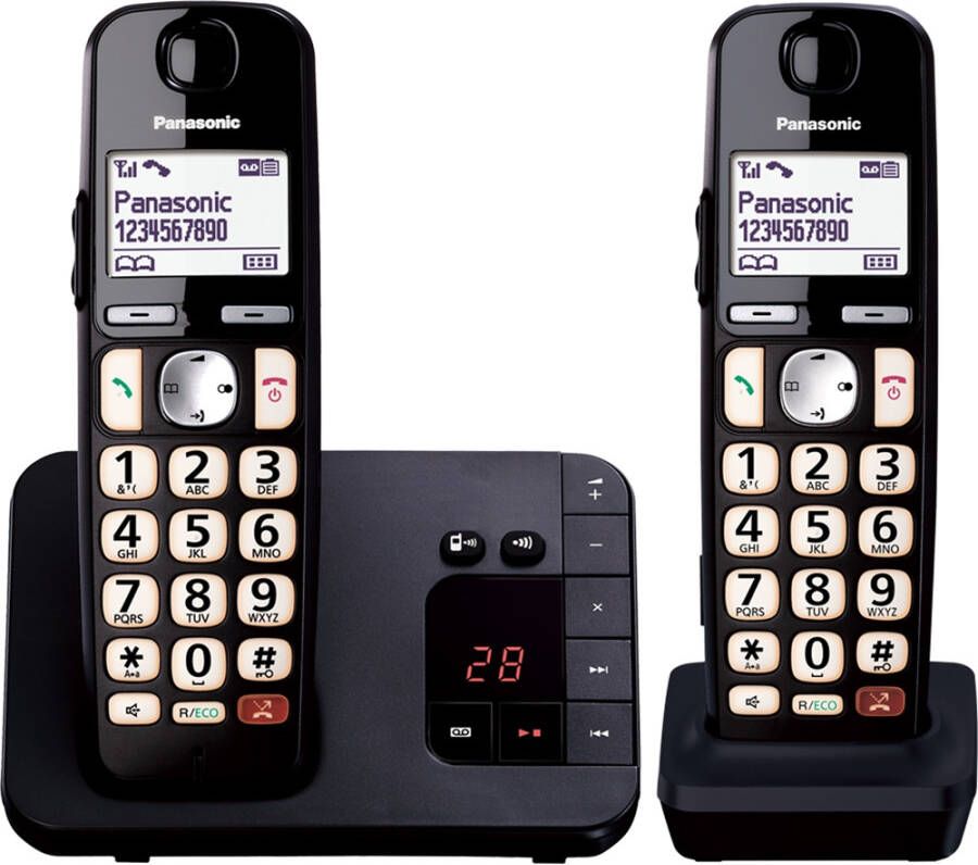 Panasonic DECT telefoon KX TGE262NLB