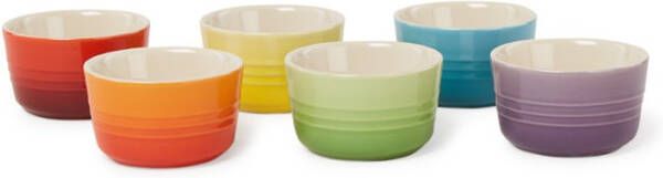 Le Creuset Ramekin ovenschaal 7, 5 cm set van 6