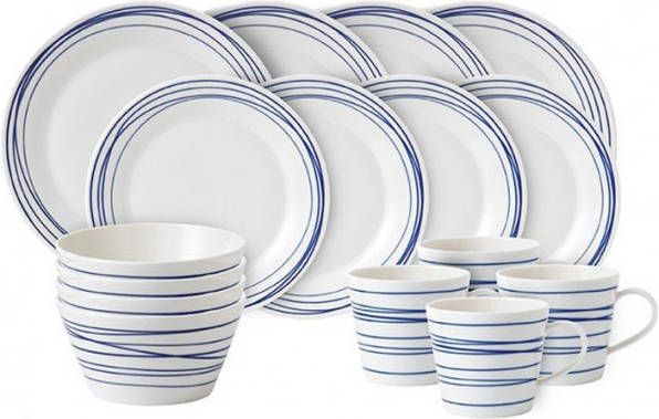Royal Doulton serviesset Pacific Lines(16 delig )