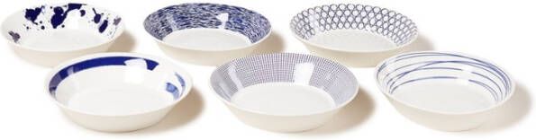 Royal Doulton Pacific pastabord 22 cm set van 6