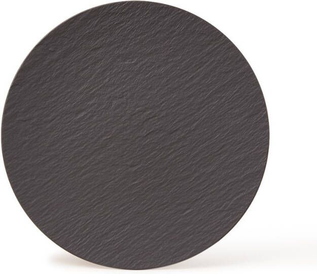 Villeroy & Boch Pizzabord Manufacture Rock Zwart (Ø31.5 cm)