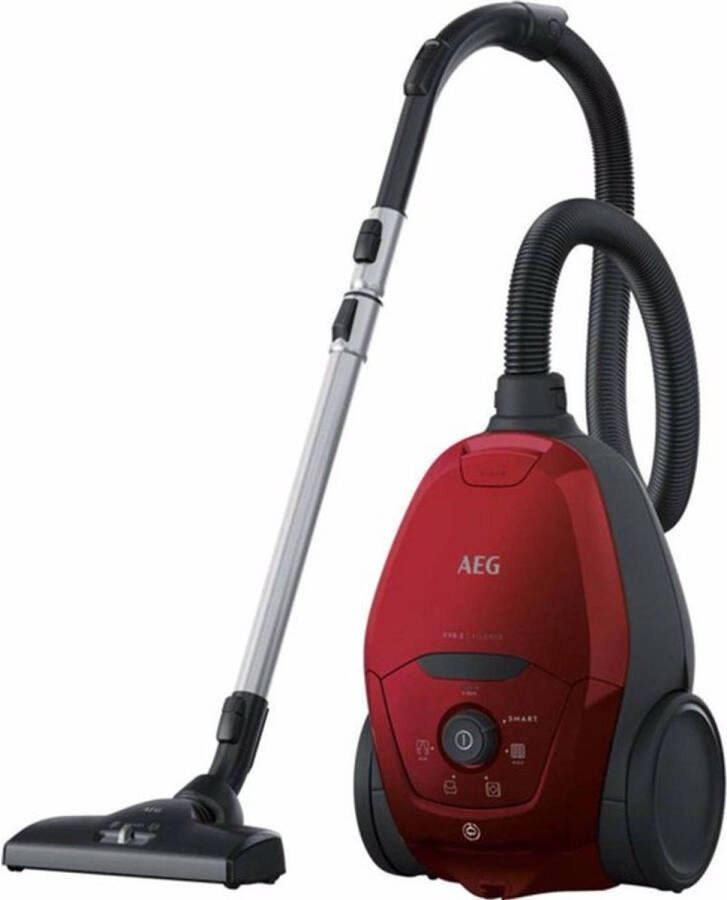 AEG VX82 1 2CR Stofzuiger met zak Chili Red