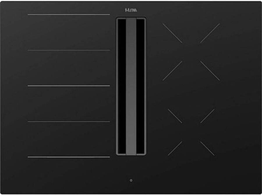 Etna AKI671ZT Inductie inbouwkookplaat met afzuiging Zwart