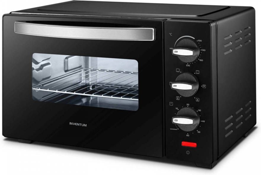 Inventum OV207B grill oven 20 l 1380 W Zwart/Zilver