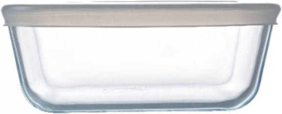 Pyrex Schaal Vierkant Met Deksel, 20 X 20 Cm Cook & Freeze