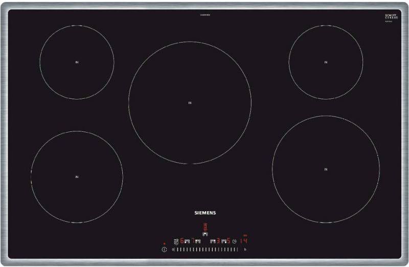 Siemens EH845FVB1E inbouw inductiekookplaat restant model met Booster en TouchSlider bediening