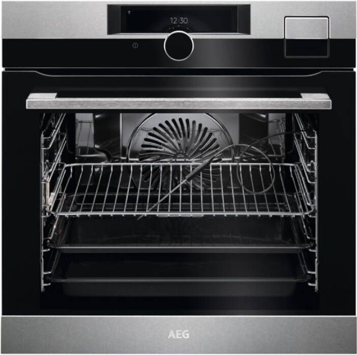 AEG 9000 serie SteamPro Combi hetelucht en stoomoven BSK999330M