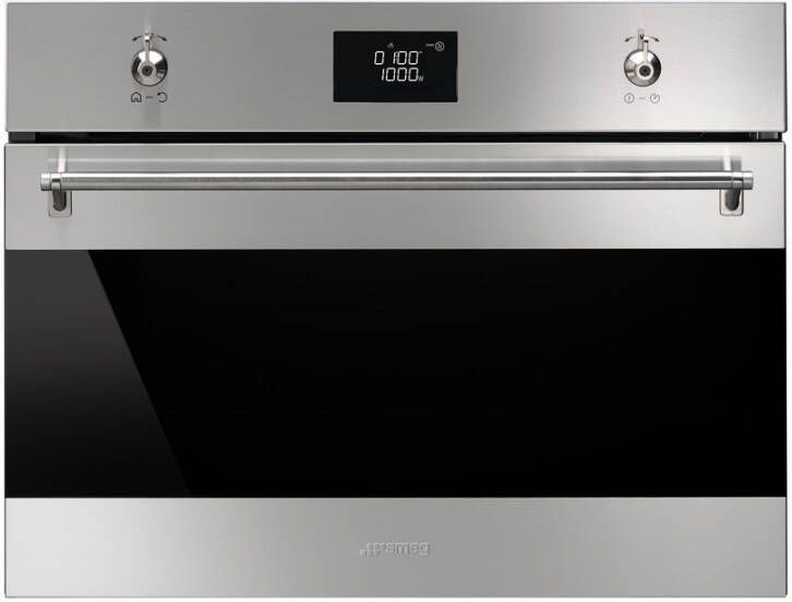 Smeg SF4390MCX inbouw combimagnetron