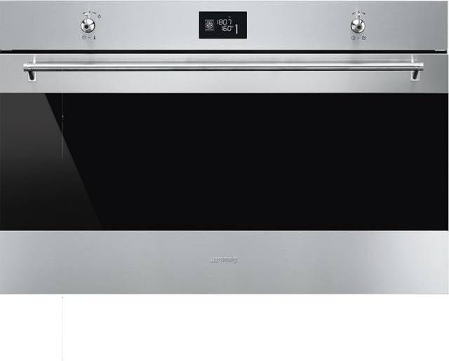 Smeg SF9390X1 inbouw oven 90 cm breed met Vapor Clean