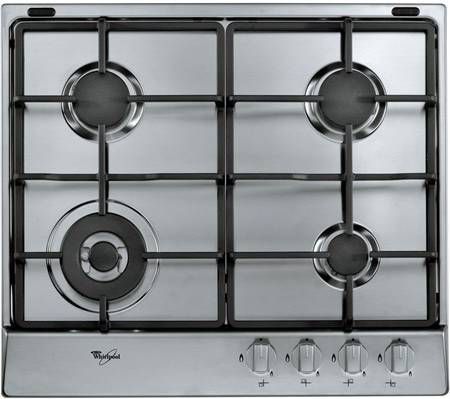 Whirlpool AKR 3711 IX inbouw gaskookplaat 58 cm