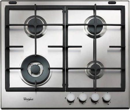 Whirlpool GMA 6422/IX NL Gas kookplaat Rvs