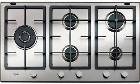 Whirlpool Gma9522/ix Kookplaat Roestvrijstaal Ingebouwd Gaskookplaat 5 Zone(s )