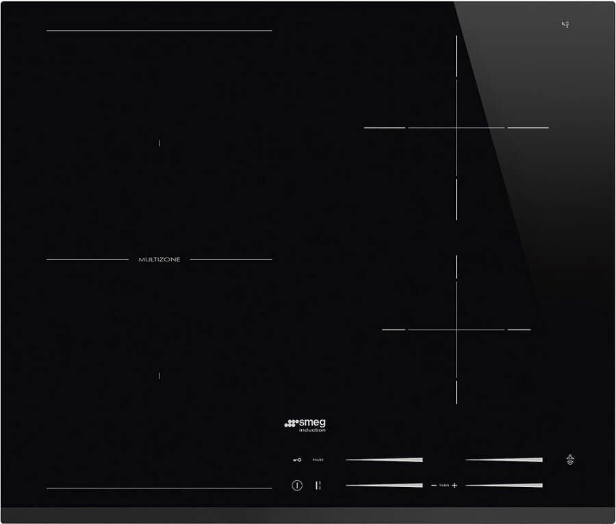 SMEG SI1M7643B inbouw inductiekookplaat met flexibele Multizone en Boosterfunctie