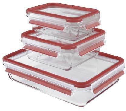 Tefal Masterseal Glass Vershouddoos 3 delig