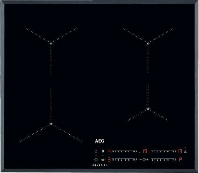 AEG SenseBoil IAE64411FB Elektrische kookplaten Zwart