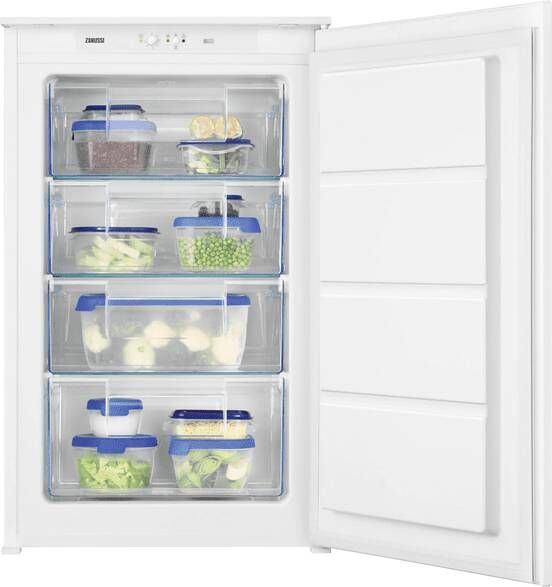 Zanussi ZUAN88ES inbouw diepvrieskast met FastFreeze