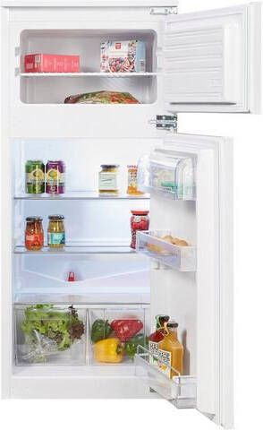 BAUKNECHT Inbouw koel vriescombinatie KDI 12S1, 122 cm x 54 cm