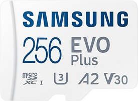 Samsung EVO Plus MicroSDXC Geheugenkaart met Adapter MB MC256KA/EU 256GB