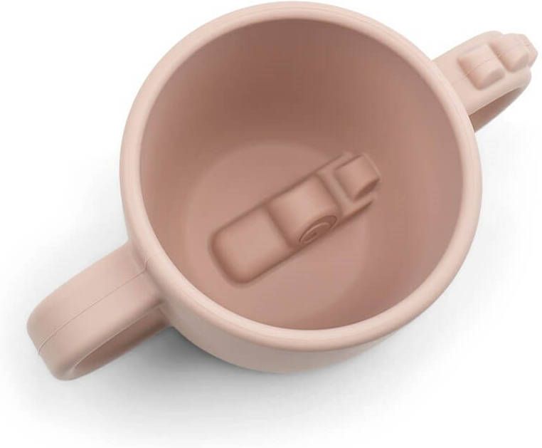 Done by Deer Peekaboo beker Croco Powder roze