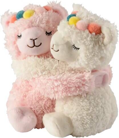 Warmies Knuffel Vrienden Lama&apos, s 24 cm