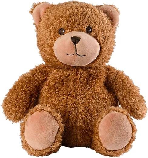 Shoppartners Warmies Knuffelbeer/Magnetronknuffel 29 Cm Donkerbruin