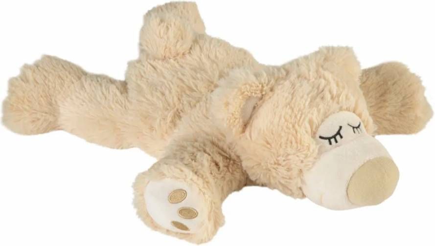 Warmies Magnetronknuffel Slaperige Beer Beige 30 cm