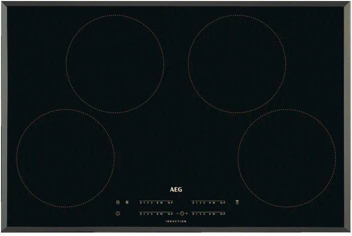 AEG IKB84401FB Hob2Hood 80 cm inductie kookplaat