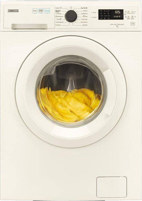 Zanussi ZWDN863TW Was droogcombinatie Wit
